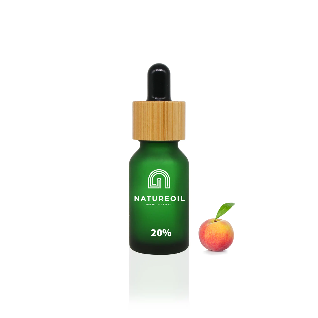 20% CBD olie med peach aroma