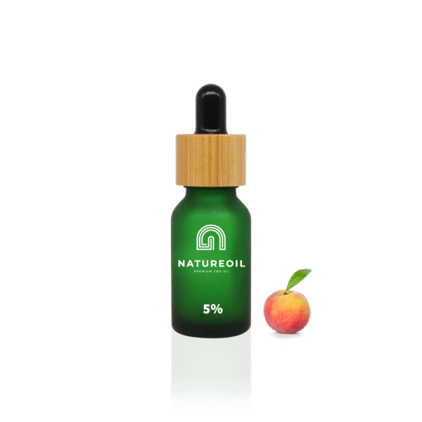 5% CBD olie med peach aroma